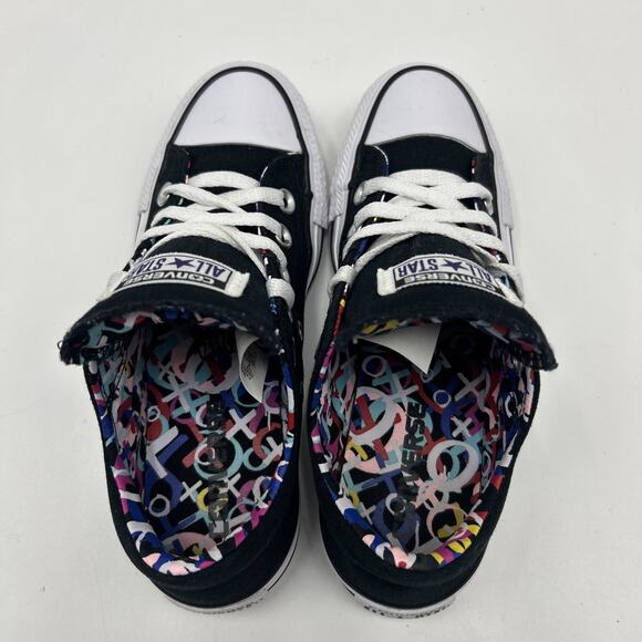 Converse All Star Chuck Taylor Madison OX Women's Size 5 Black/White Graffiti - Picture 4 of 11